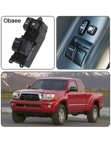 Interruptor Ventana Eléctrica Obaee Toyota 2000-2011 12V