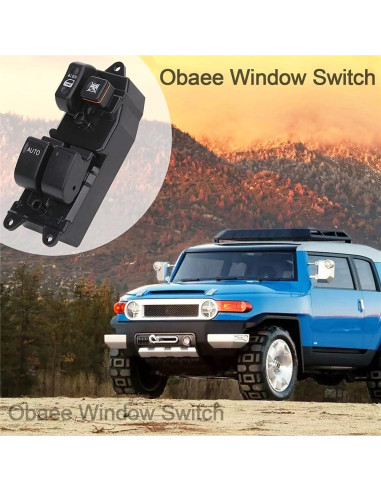 Interruptor Ventana Eléctrica Obaee Toyota 2000-2011 12V