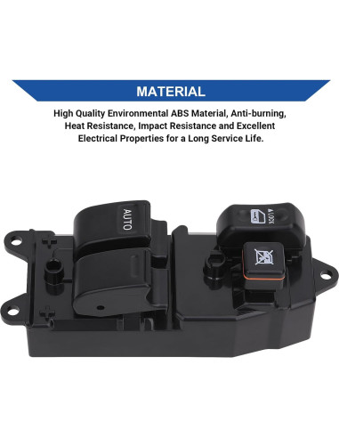 Interruptor Ventana Eléctrica Obaee Toyota 2000-2011 12V