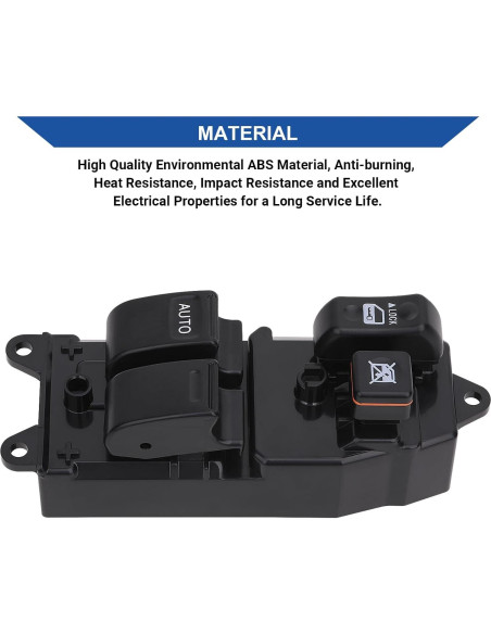 Interruptor Ventana Eléctrica Obaee Toyota 2000-2011 12V