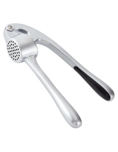 Prensa de Ajo HiramWare de Zinc Ergonómica Apta Lavavajillas