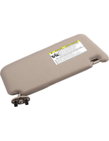 Visera de Sol Beige Izquierda Ezzy Auto para Toyota Camry 2007-2011