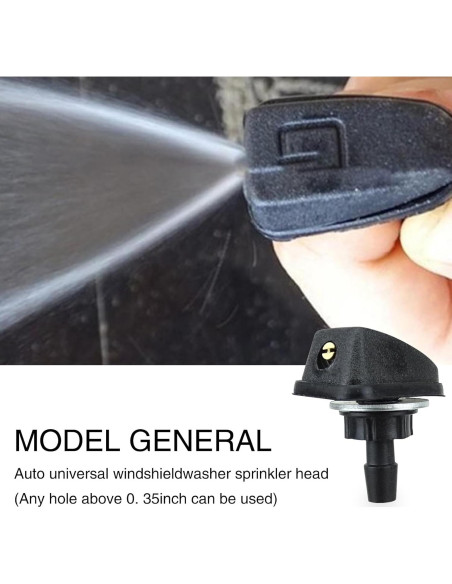 Pack 2 Boquillas de Lavaparabrisas GKmow GKPSZ2003BL