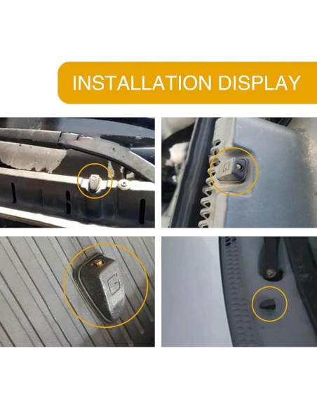 Pack 2 Boquillas de Lavaparabrisas GKmow GKPSZ2003BL