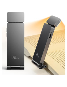 Luz de lectura recargable 86lux LED 3 colores ámbar