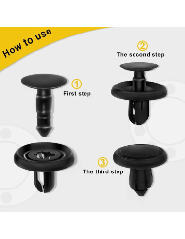 40 Clips de Retención Toyota Lexus 90467-07201 POM