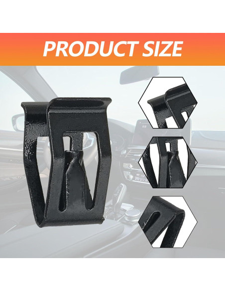 100 Clips U de Metal para Panel de Recorte VW Audi BSAMZO