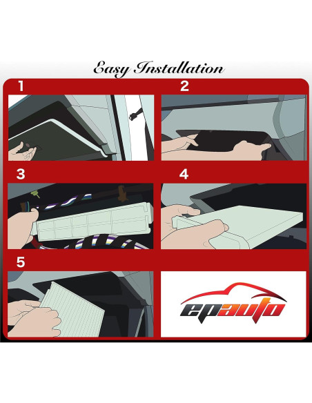 Filtro de Aire de Cabina EPAuto CP285 con Carbono Activado