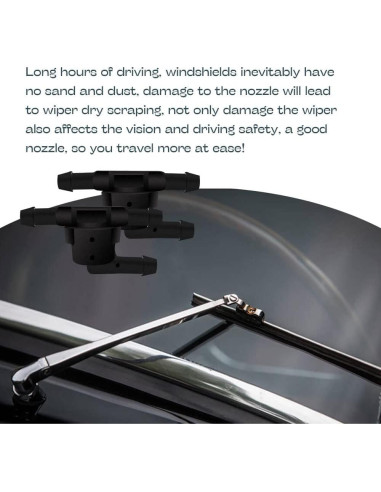 Válvula de Retención de Limpiaparabrisas Deemars 2PCS para Toyota