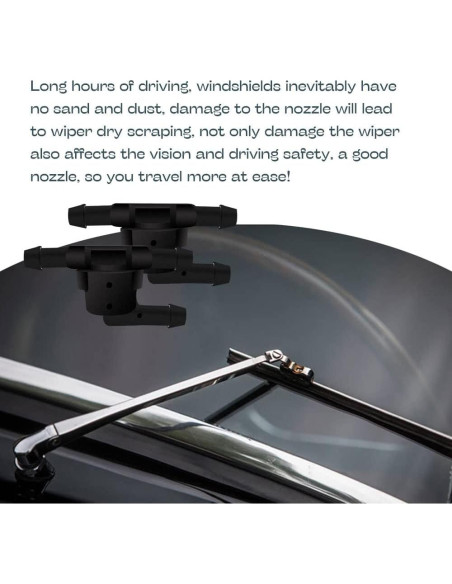 Válvula de Retención de Limpiaparabrisas Deemars 2PCS para Toyota