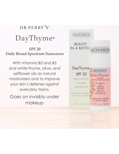 Protector Solar Diario SPF 20 Dr. Perry - Óxido de Zinc y Vitaminas 2