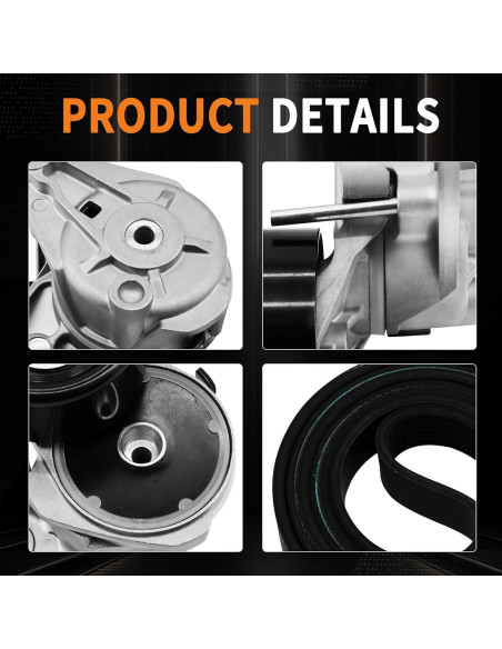 Kit tensor correa serpentina GLOCRORET 89378 para Toyota y Lexus