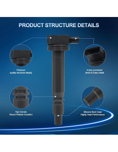 Bobinas de Encendido GRIZZLY AUTO UF323 para Toyota Tacoma 2000-2004