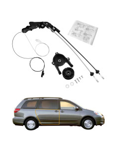 Cable de Puerta Deslizante Derecho Gledewen Toyota Sienna 2004-2010
