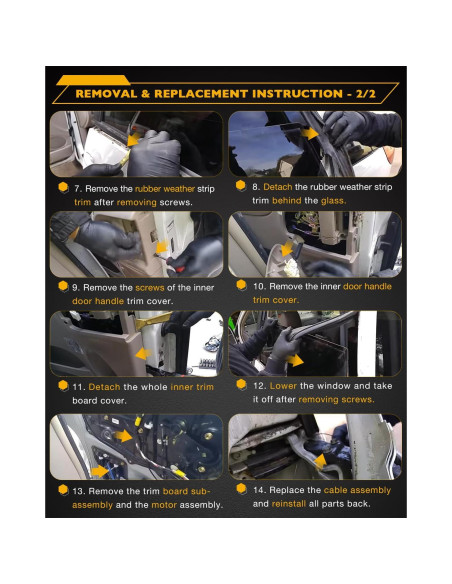 Cable de Puerta Deslizante Derecho Gledewen Toyota Sienna 2004-2010