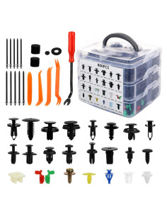 Kit de Clips de Retención 835 Piezas GLK para Automóviles