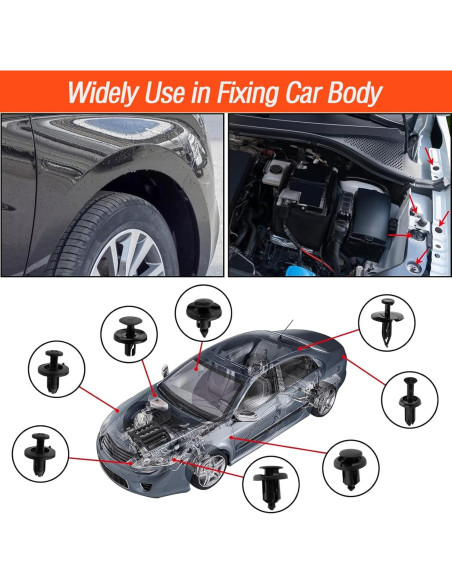 332 Clips de Retención Niteguy para Toyota y Lexus