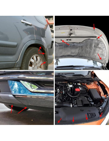 332 Clips de Retención Niteguy para Toyota y Lexus