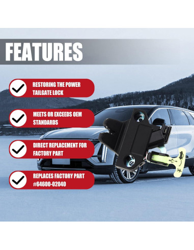 Actuador de Cerradura Maletero FEXON Toyota Corolla 2009-2013