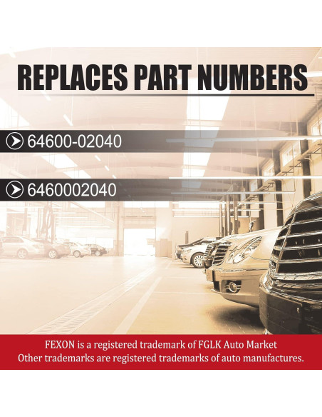 Actuador de Cerradura Maletero FEXON Toyota Corolla 2009-2013