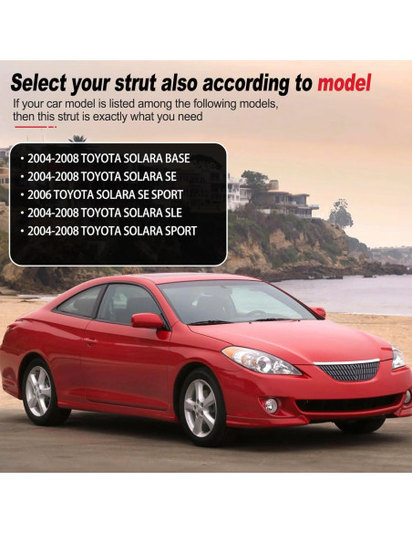 Amortiguadores de Capó Delantero Vepagoo PM9042 Toyota Solara 2004-2008