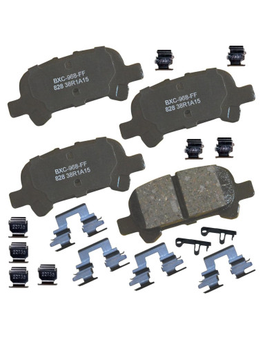 Pastillas de Freno Cerámicas Bendix SBC828 Traseras Toyota