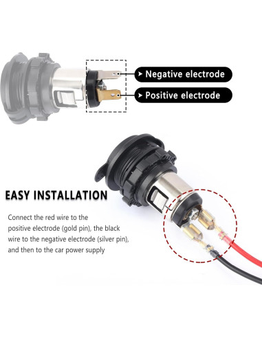 Toma de Encendedor 12V Carleef para Automóvil y Barco