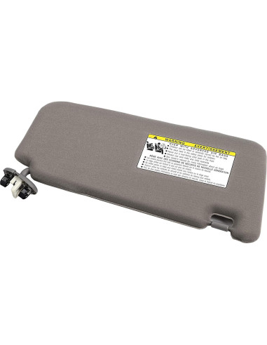 Visera de sol izquierda Ezzy Auto gris para Toyota Camry 2007-2011
