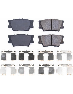 Pastillas de Freno Cerámicas Power Stop Z17 Traseras 2013-2018 2