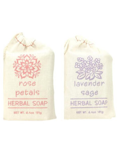 Juego de 2 Jabones Herbales Greenwich Bay - Lavanda y Rosa 181 g