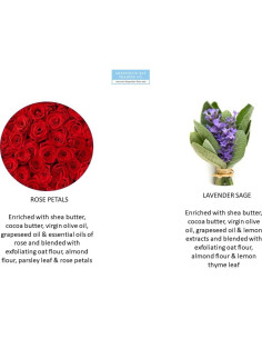 Juego de 2 Jabones Herbales Greenwich Bay - Lavanda y Rosa 181 g 2