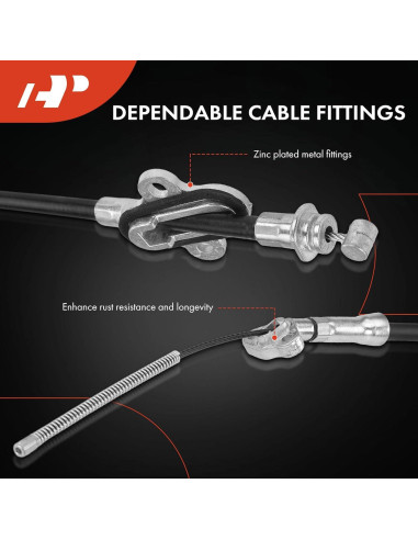 Cable de Freno de Estacionamiento A-Premium Toyota Lexus