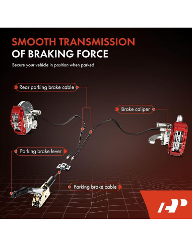 Cable de Freno de Estacionamiento A-Premium Toyota Lexus