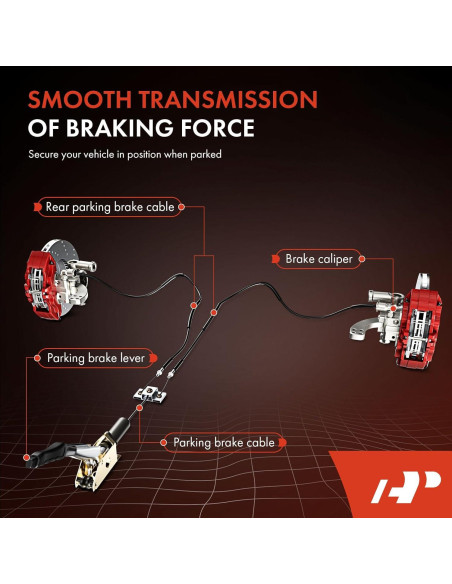 Cable de Freno de Estacionamiento A-Premium Toyota Lexus