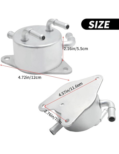 Enfriador de Aceite de Transmisión Saihisday para Toyota Camry 2.5L 2012-2017