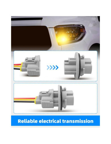 Conector y Arnés Luz Señal Giro Toyota 2006-2019 2 Pcs