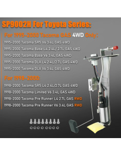 Bomba de Combustible OEKITS SP9002H para Toyota Tacoma 1995-2000 2