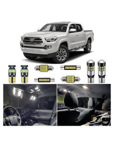 Kit Luz Interior LED Toyota Tacoma 2016-2022 6000K + Herramienta