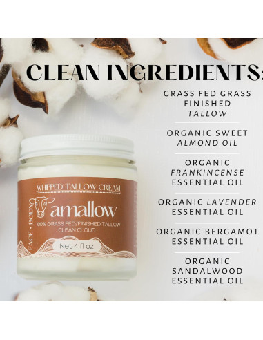 Loción Hidratante Natural Loción 100% Grasa de Res 118 ml - Nube Limpia