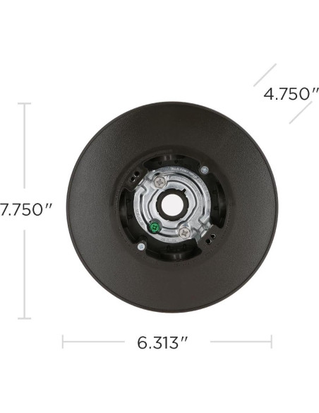 Caja Eléctrica para Ventilador de Techo BELL PRCF57550BZ Bronce 12 cm