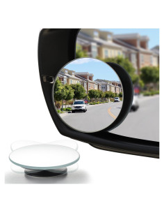 Espejos Convexos de Punto Ciego LivTee 2" HD - Paquete de 2