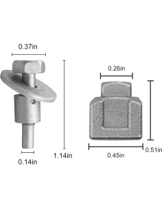 Arandela y Tuerca de Filtro de Aire Toyota 90099-04593 2