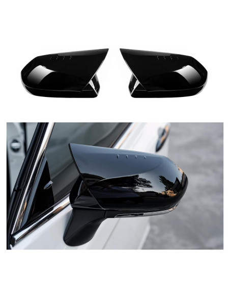 Cubiertas Espejo Retrovisor CKE para Toyota Camry 2018-2025 - Negro Brillante