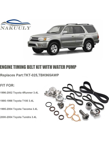 Kit de Correa de Distribución Nakuuly con Bomba de Agua 3.4L