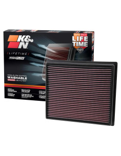 Filtro de Aire K&N 33-5017 Lavable para Toyota 2014-2024