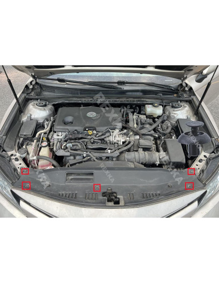 20 Clips Sujetadores de Motor Rexka para Toyota Lexus 7mm