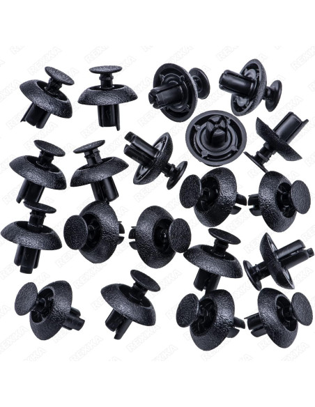 20 Clips Sujetadores de Motor Rexka para Toyota Lexus 7mm