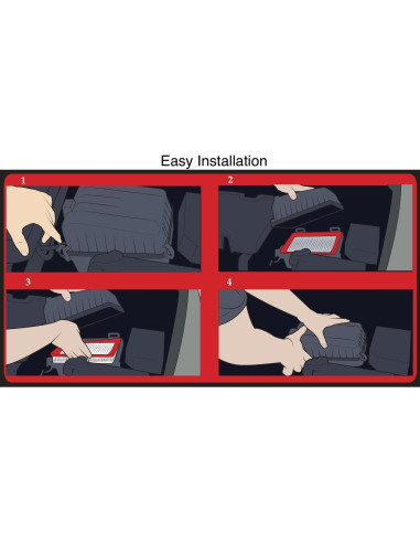 Filtro de Aire EPAuto GP075 para Toyota Lexus Jeep Dodge