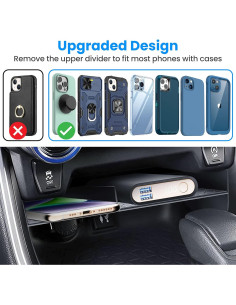 Organizador de Consola Central DIAMOOKY para Toyota RAV4 2019-2025 2