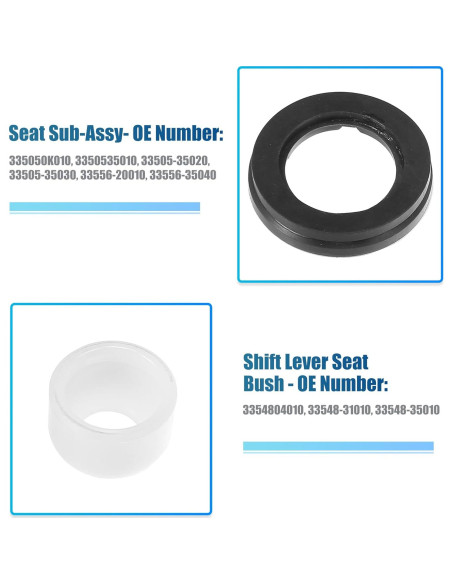 Bujía de Palanca de Transmisión Manual X AUTOHAUX para Toyota